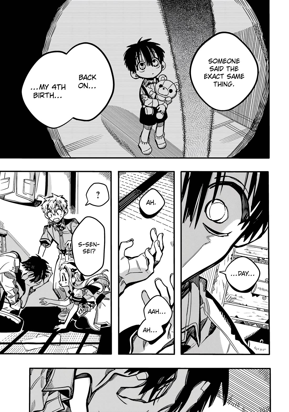 Jibaku Shounen Hanako-kun Chapter 119 page 38 - Chapter 119: Happiness