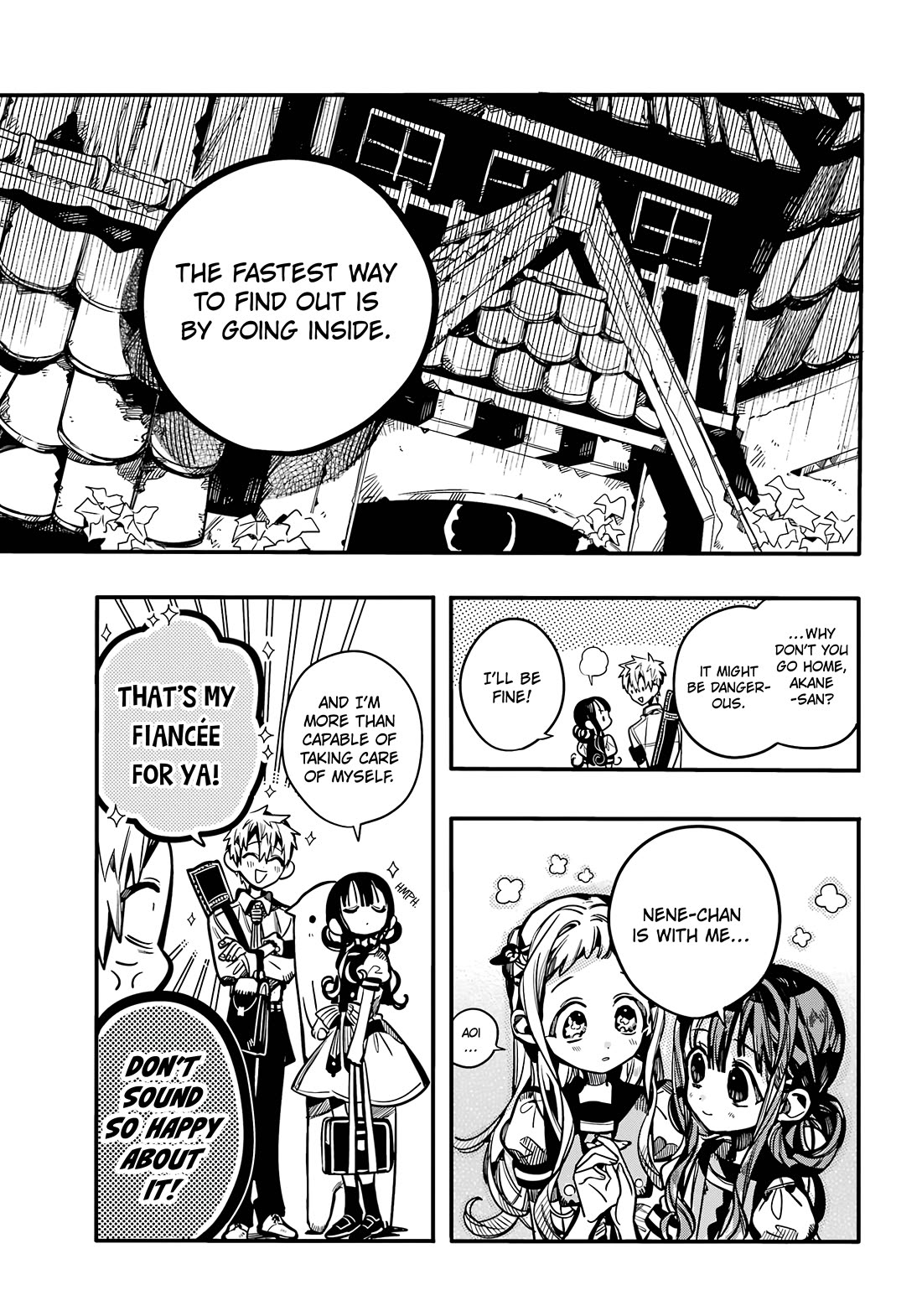 Jibaku Shounen Hanako-kun Chapter 119 page 4 - Chapter 119: Happiness