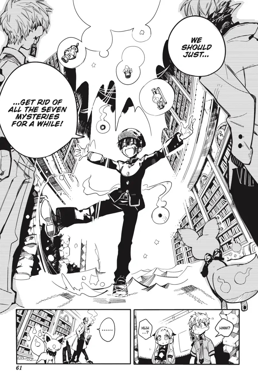 Jibaku Shounen Hanako-kun Chapter 12 page 13 - Chapter 12