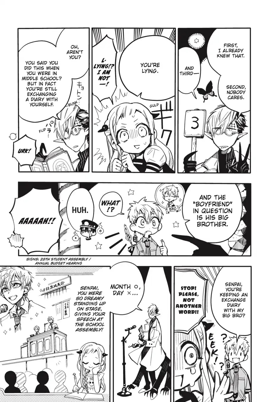 Jibaku Shounen Hanako-kun Chapter 12 page 21 - Chapter 12