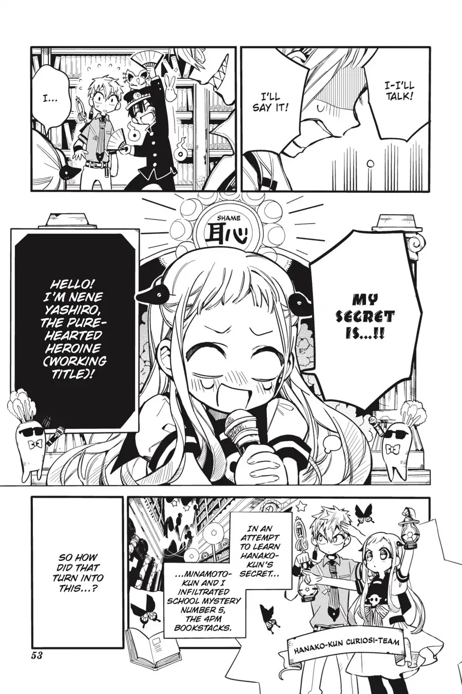 Jibaku Shounen Hanako-kun Chapter 12 page 5 - Chapter 12