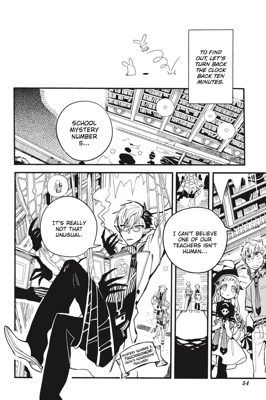 Jibaku Shounen Hanako-kun Chapter 12 page 6 - Chapter 12