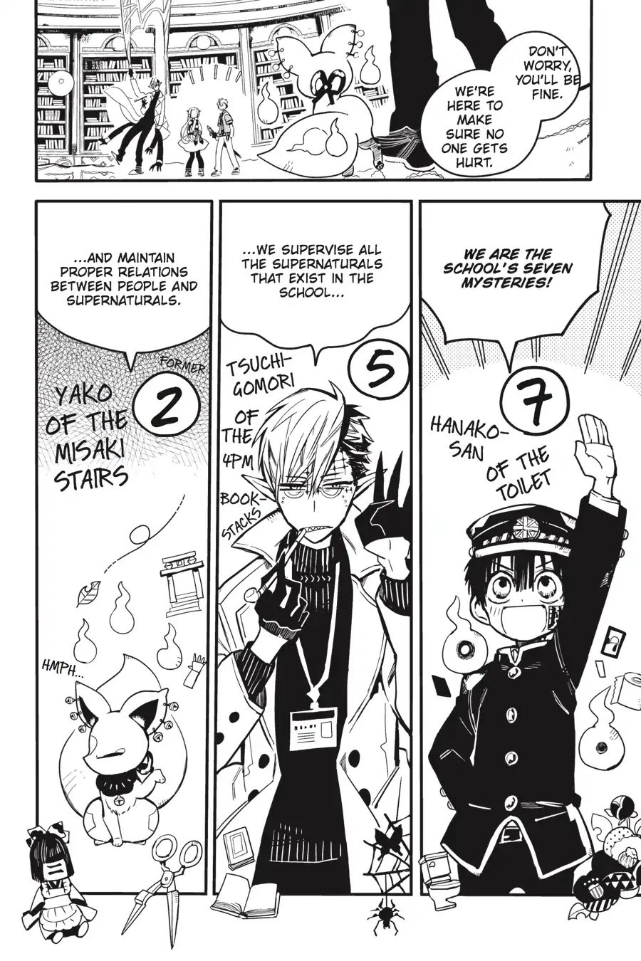Jibaku Shounen Hanako-kun Chapter 12 page 8 - Chapter 12