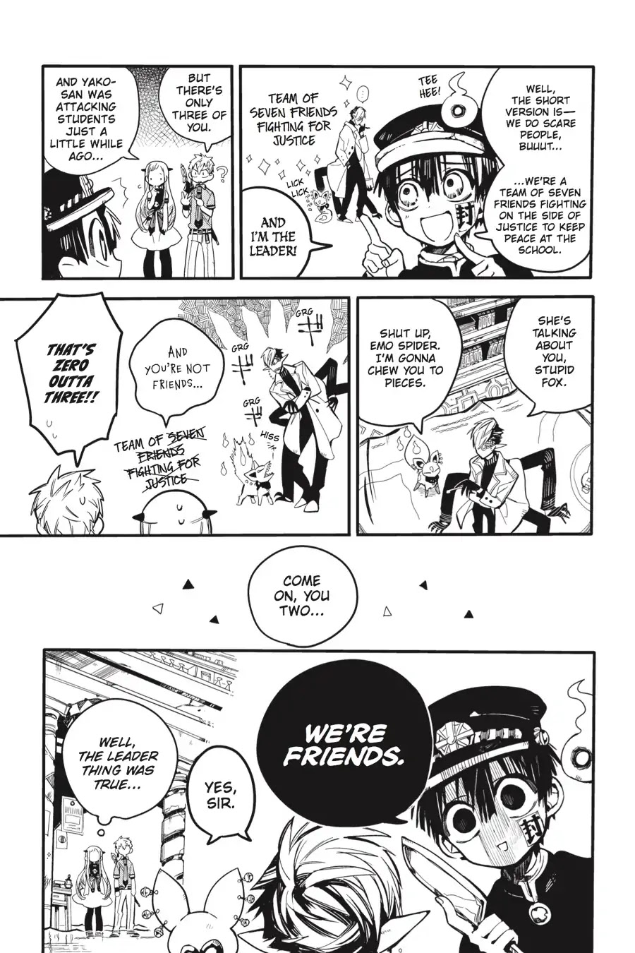 Jibaku Shounen Hanako-kun Chapter 12 page 9 - Chapter 12