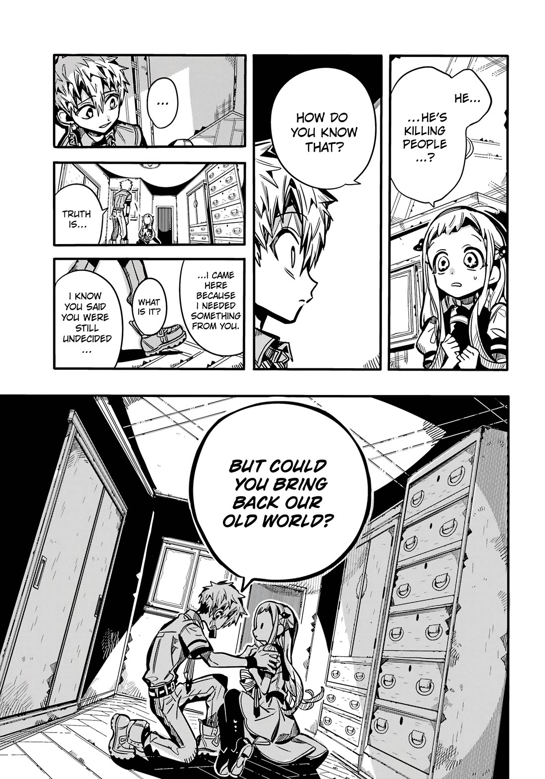 Jibaku Shounen Hanako-kun Chapter 120 page 15 - Chapter 120: Happiness (Part 2)