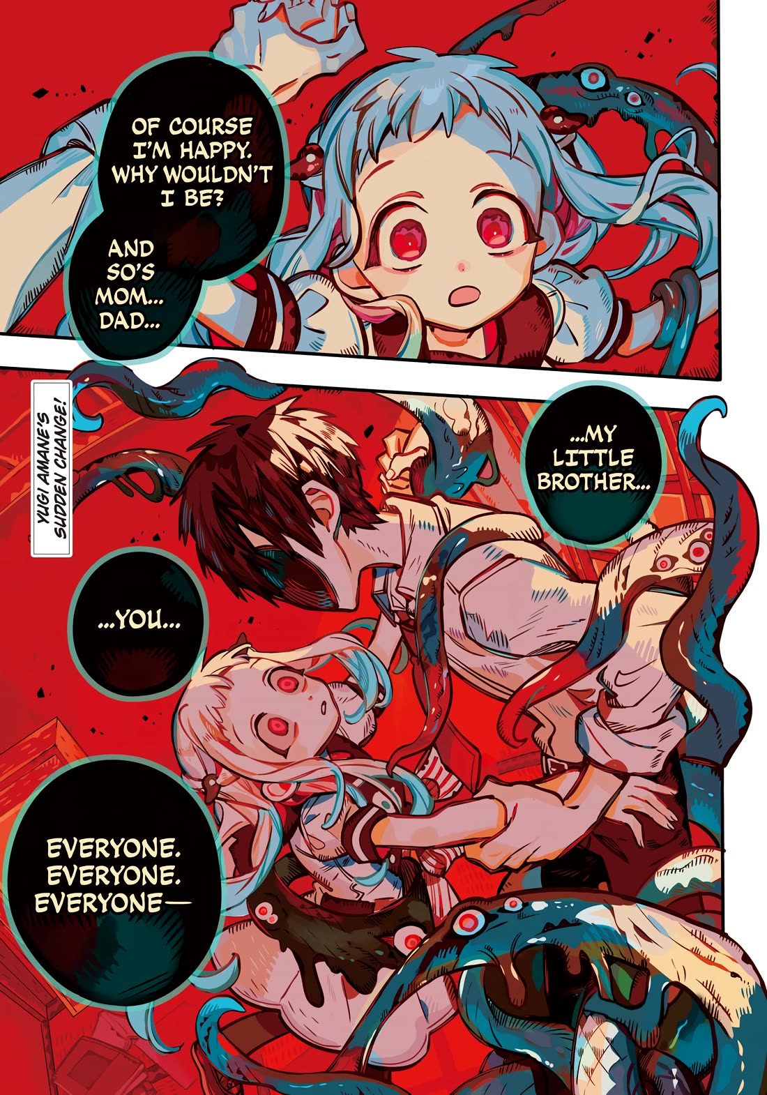 Jibaku Shounen Hanako-kun Chapter 120 page 2 - Chapter 120: Happiness (Part 2)