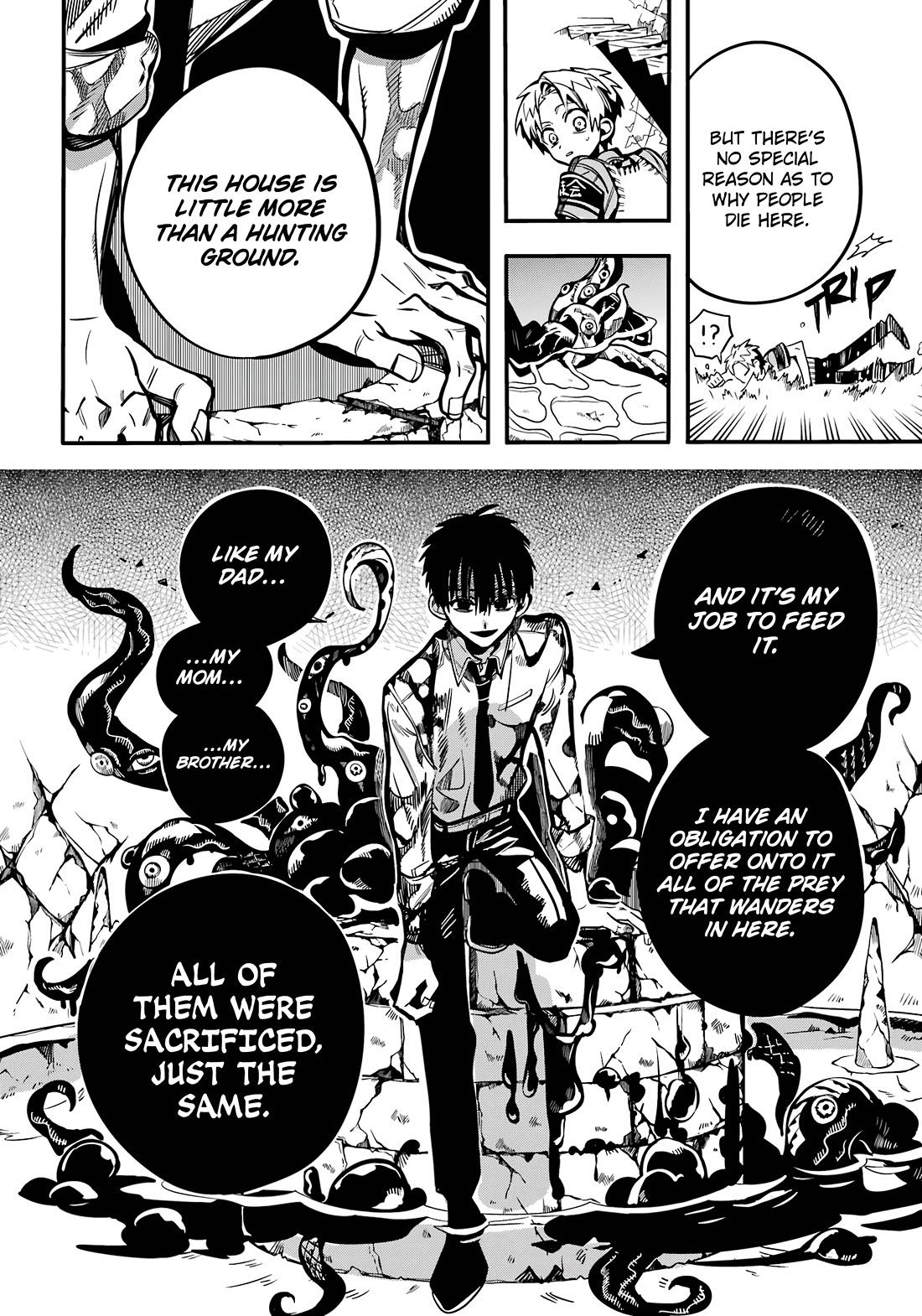 Jibaku Shounen Hanako-kun Chapter 121 page 21 - Chapter 121: Happiness (Part 3)