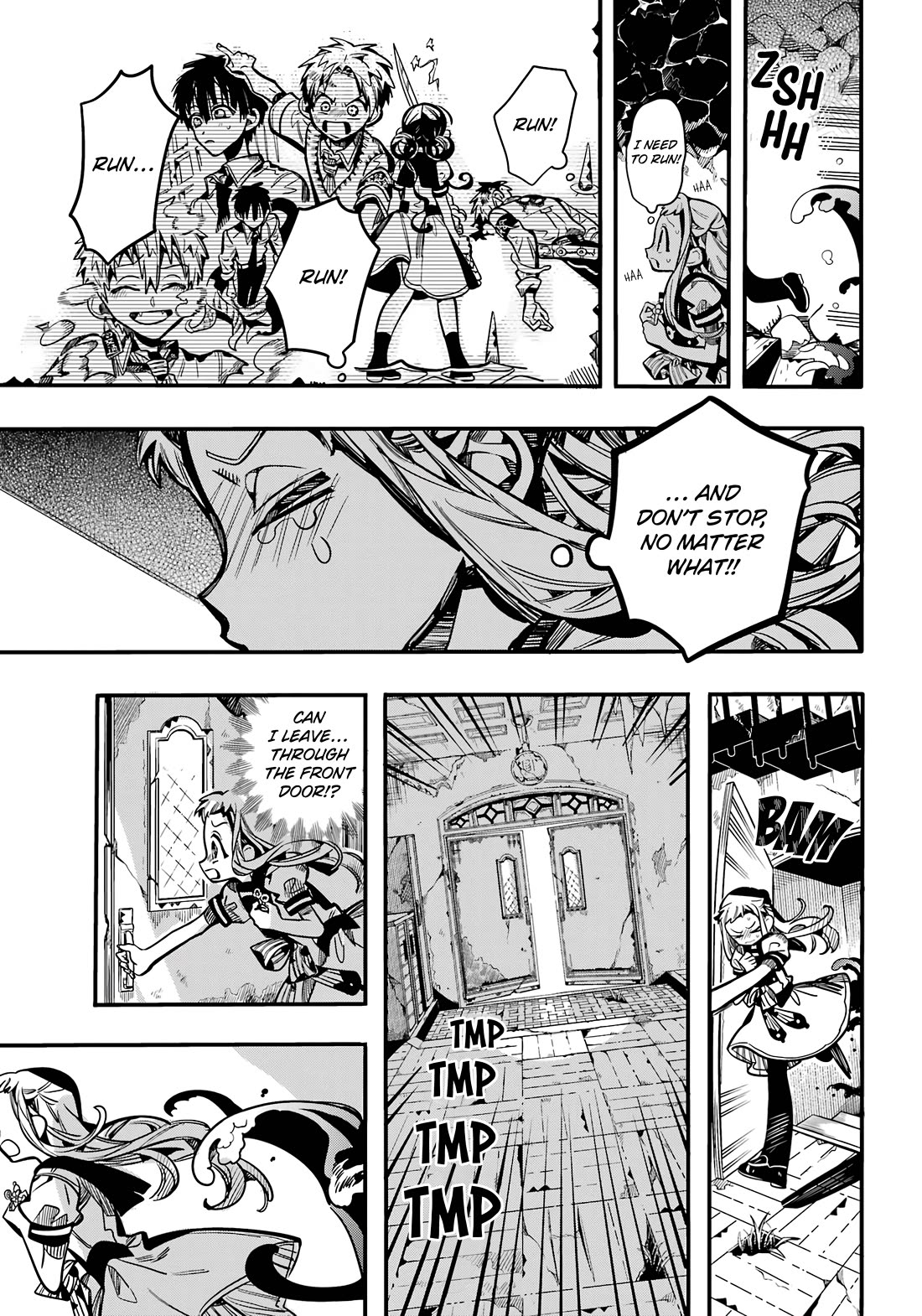 Jibaku Shounen Hanako-kun Chapter 121 page 34 - Chapter 121: Happiness (Part 3)