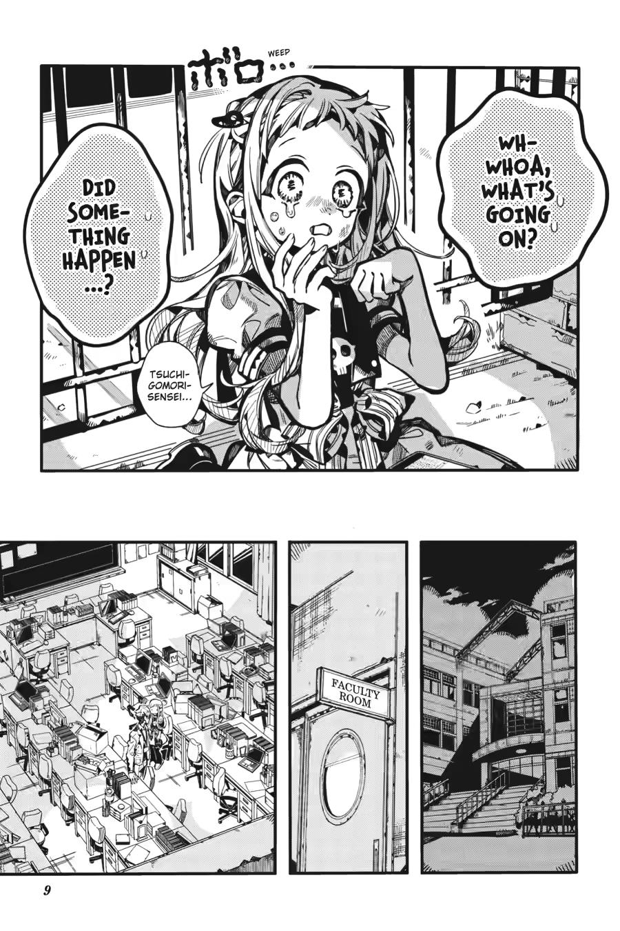 Jibaku Shounen Hanako-kun Chapter 122 page 9 - Chapter 122