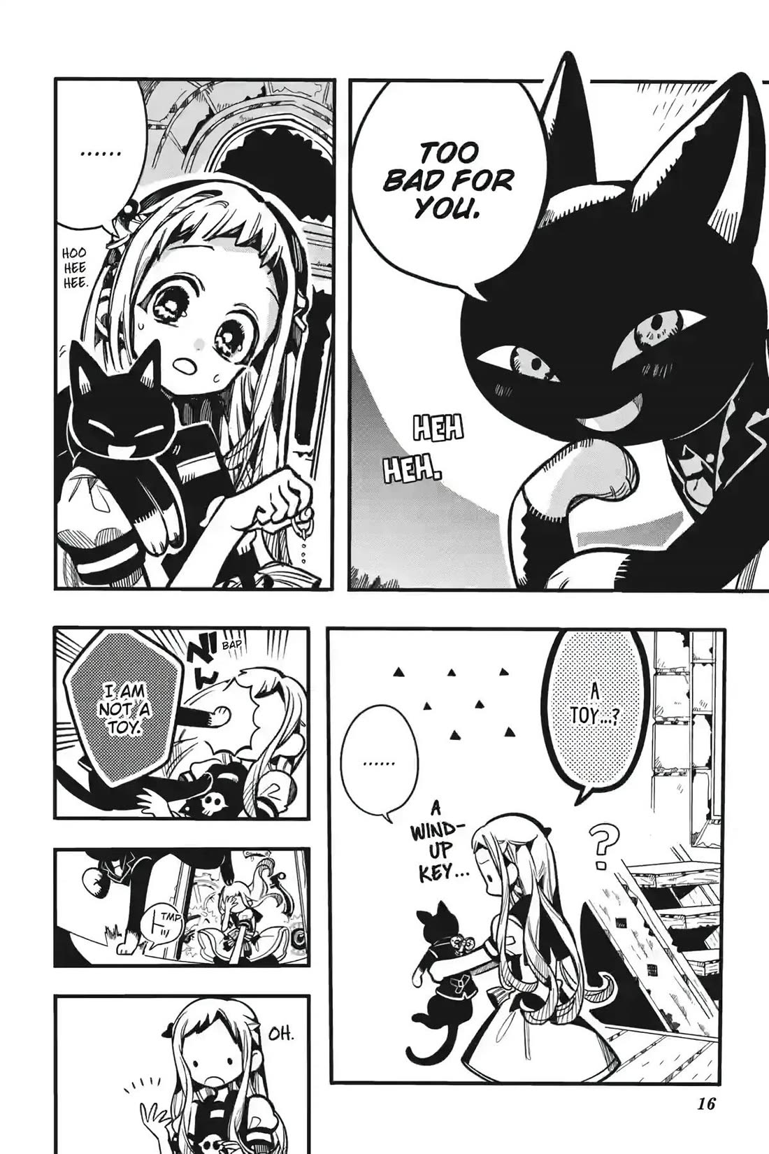 Jibaku Shounen Hanako-kun Chapter 123 page 16 - Chapter 123