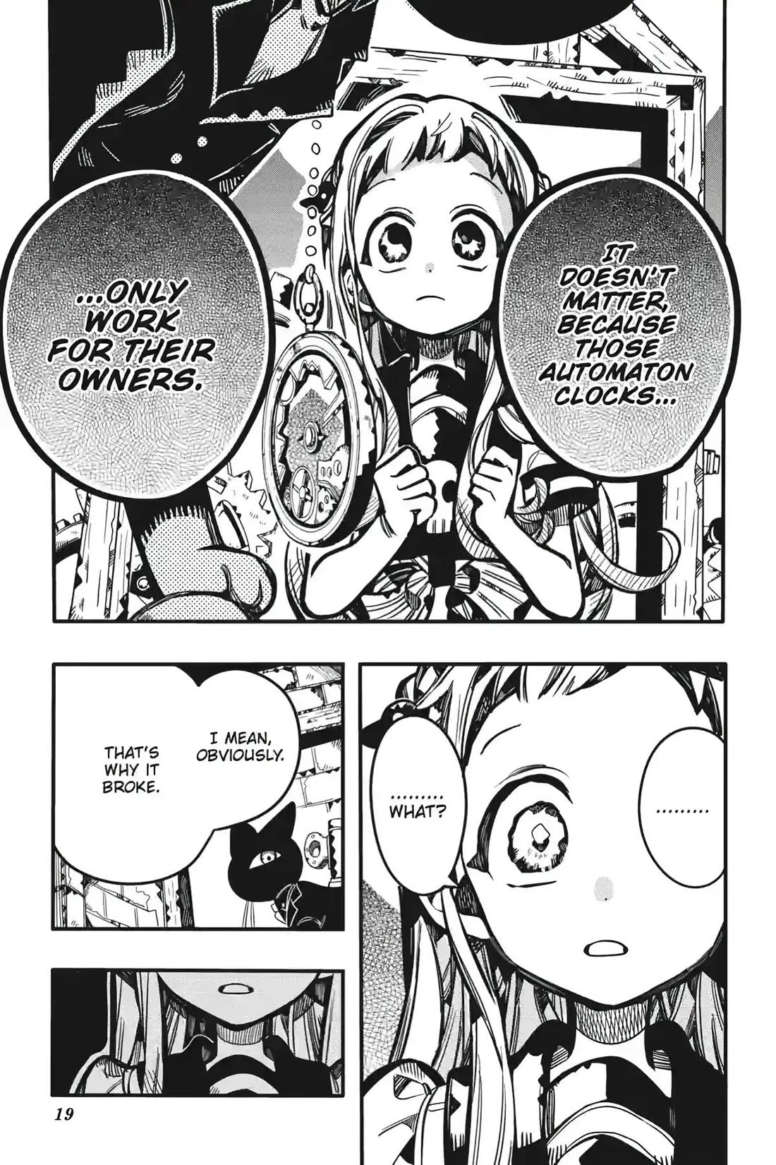Jibaku Shounen Hanako-kun Chapter 123 page 19 - Chapter 123