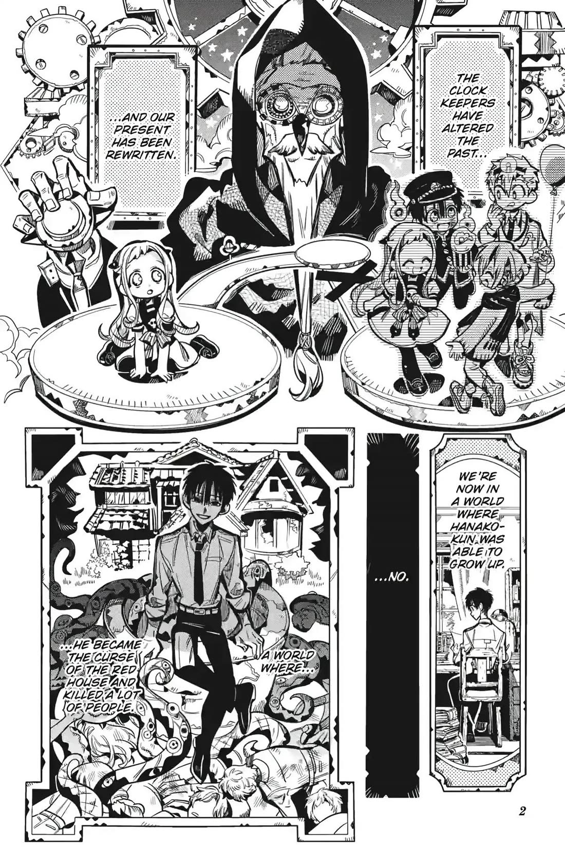 Jibaku Shounen Hanako-kun Chapter 123 page 2 - Chapter 123