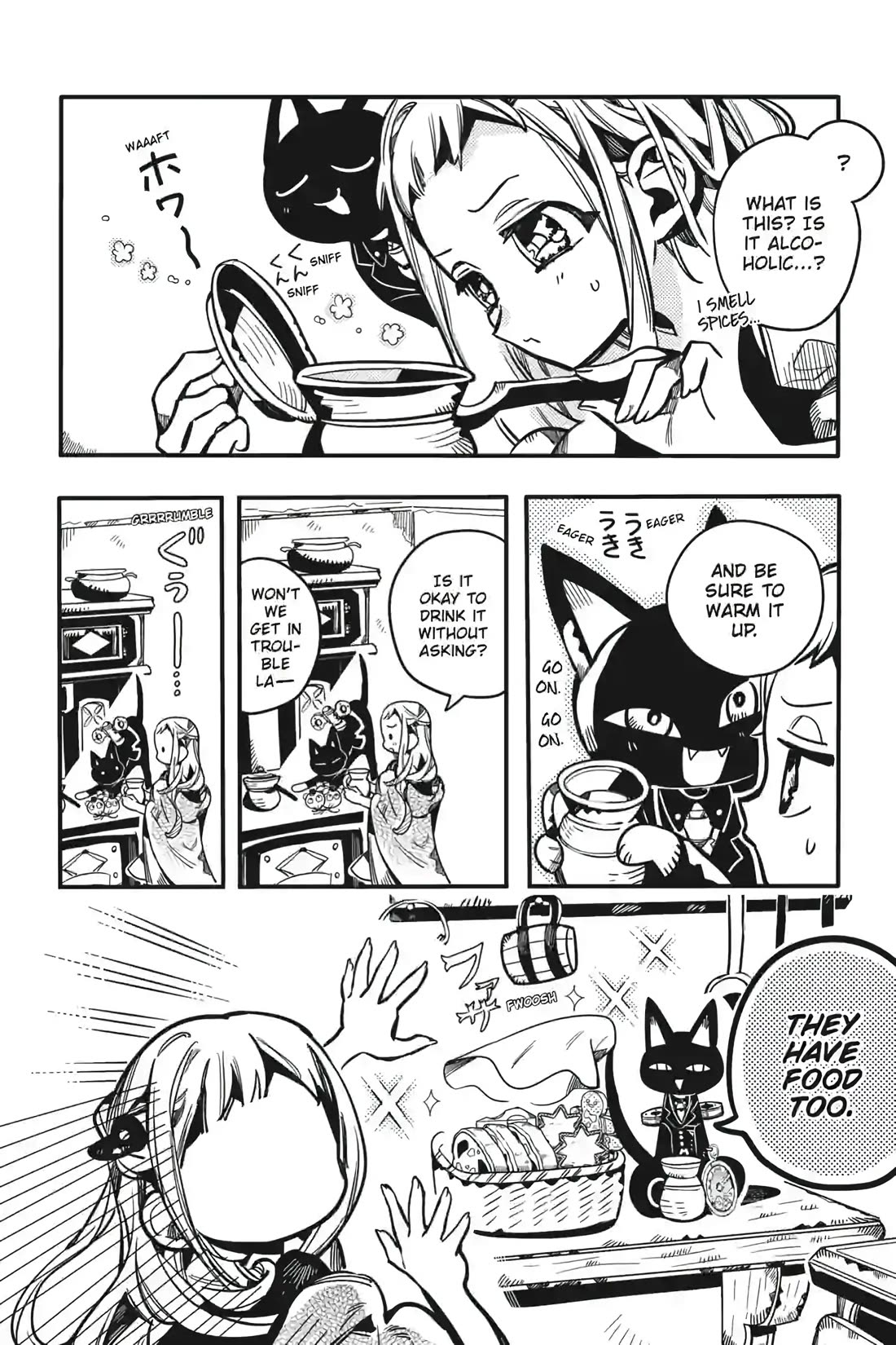 Jibaku Shounen Hanako-kun Chapter 124 page 10 - Chapter 124: A Snowy Town