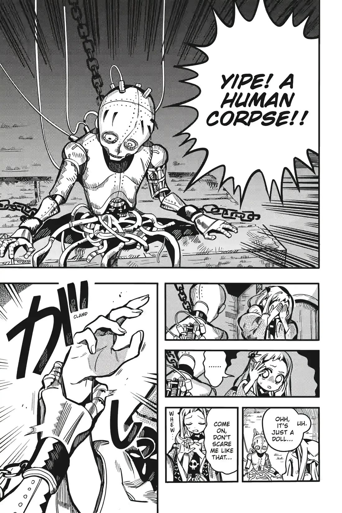 Jibaku Shounen Hanako-kun Chapter 124 page 15 - Chapter 124: A Snowy Town