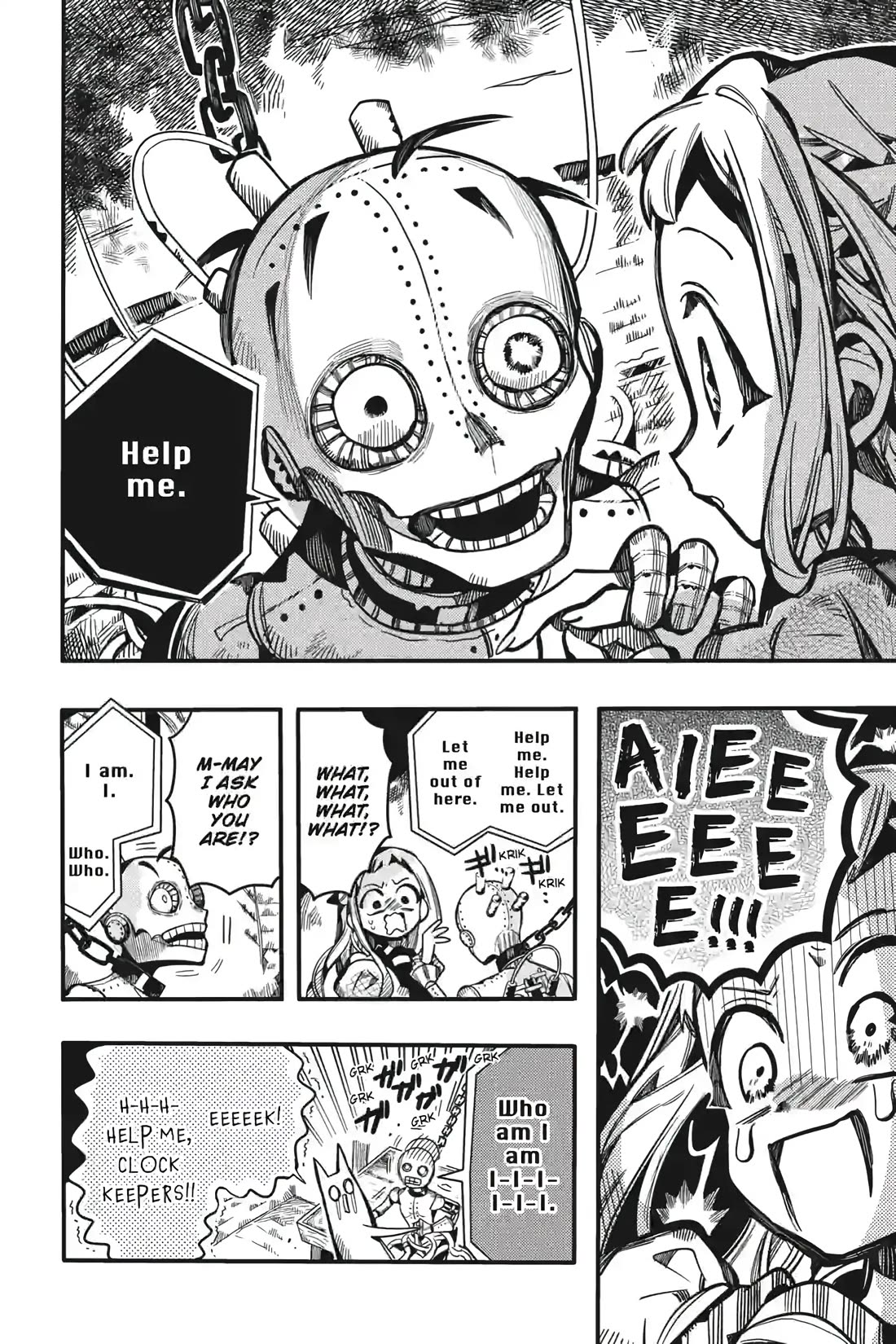 Jibaku Shounen Hanako-kun Chapter 124 page 16 - Chapter 124: A Snowy Town