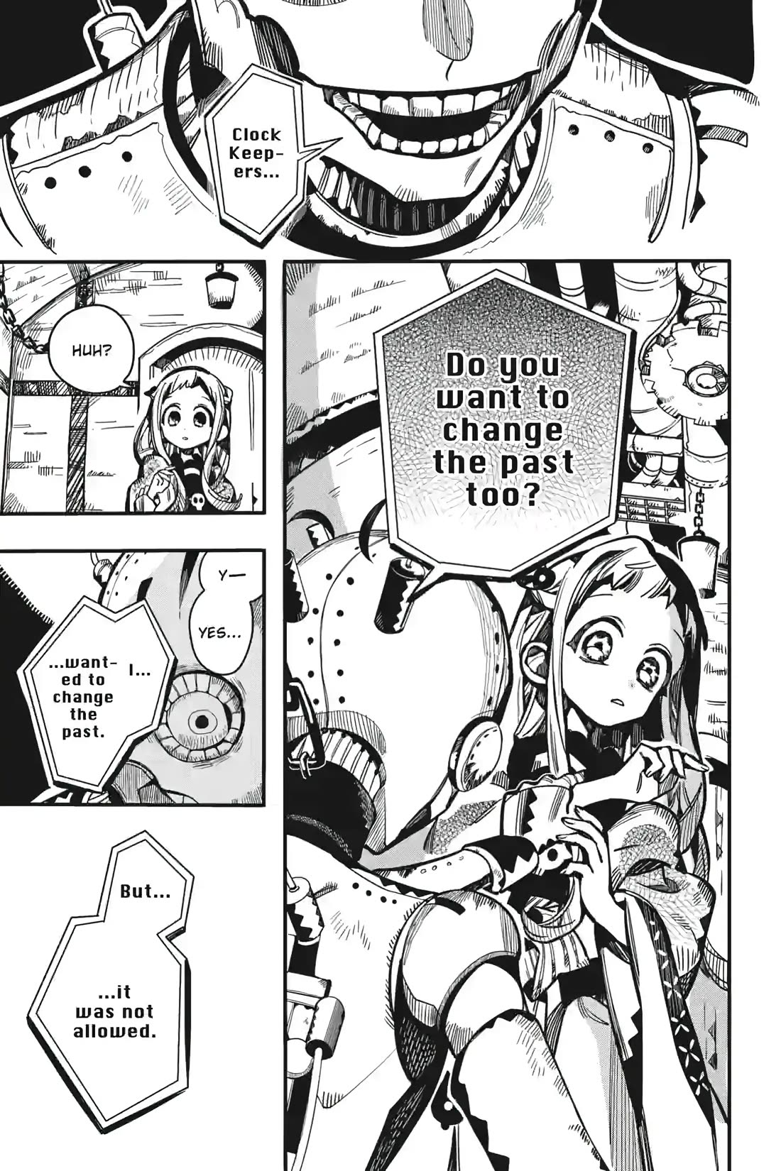 Jibaku Shounen Hanako-kun Chapter 124 page 17 - Chapter 124: A Snowy Town
