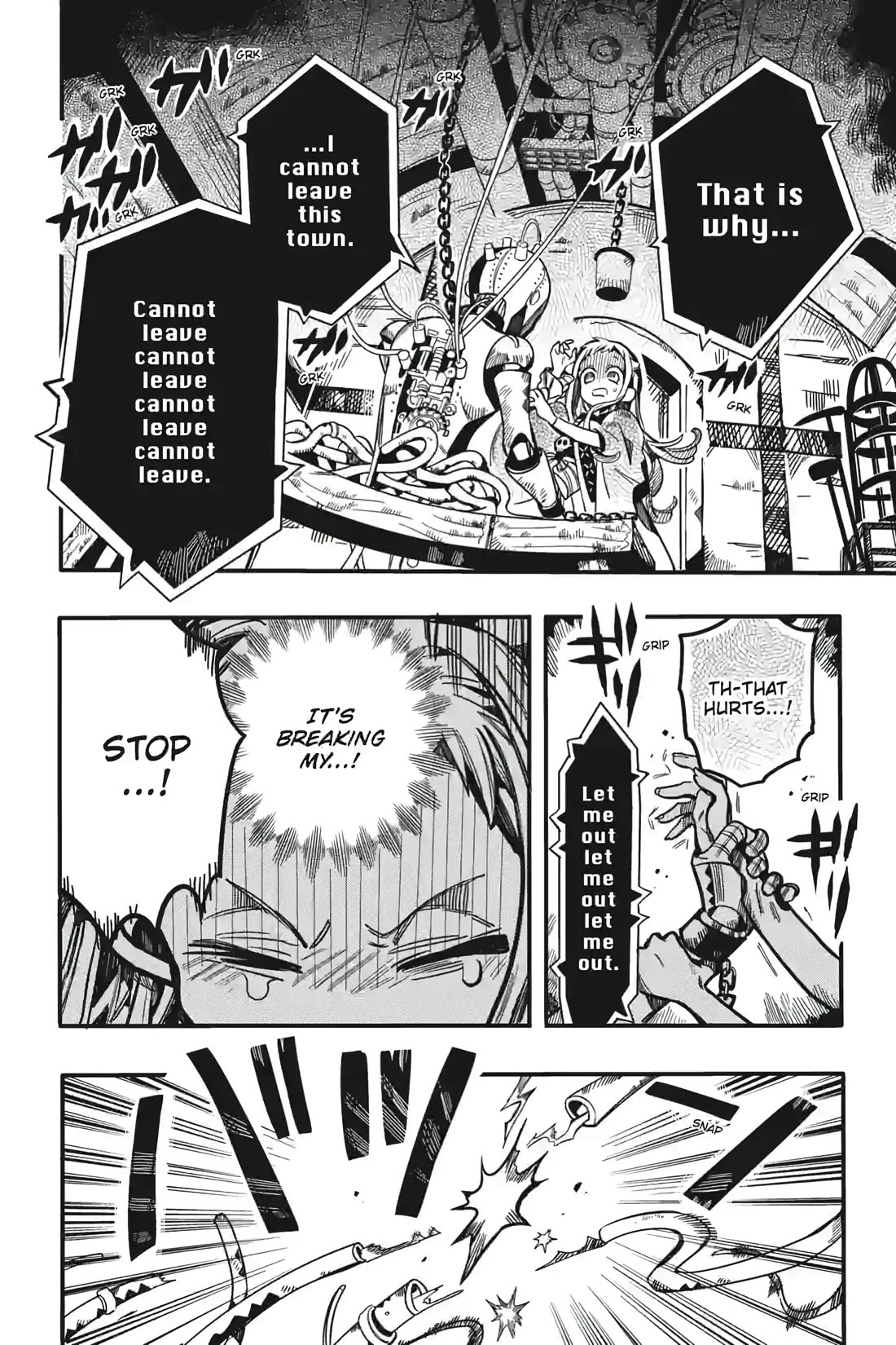 Jibaku Shounen Hanako-kun Chapter 124 page 18 - Chapter 124: A Snowy Town