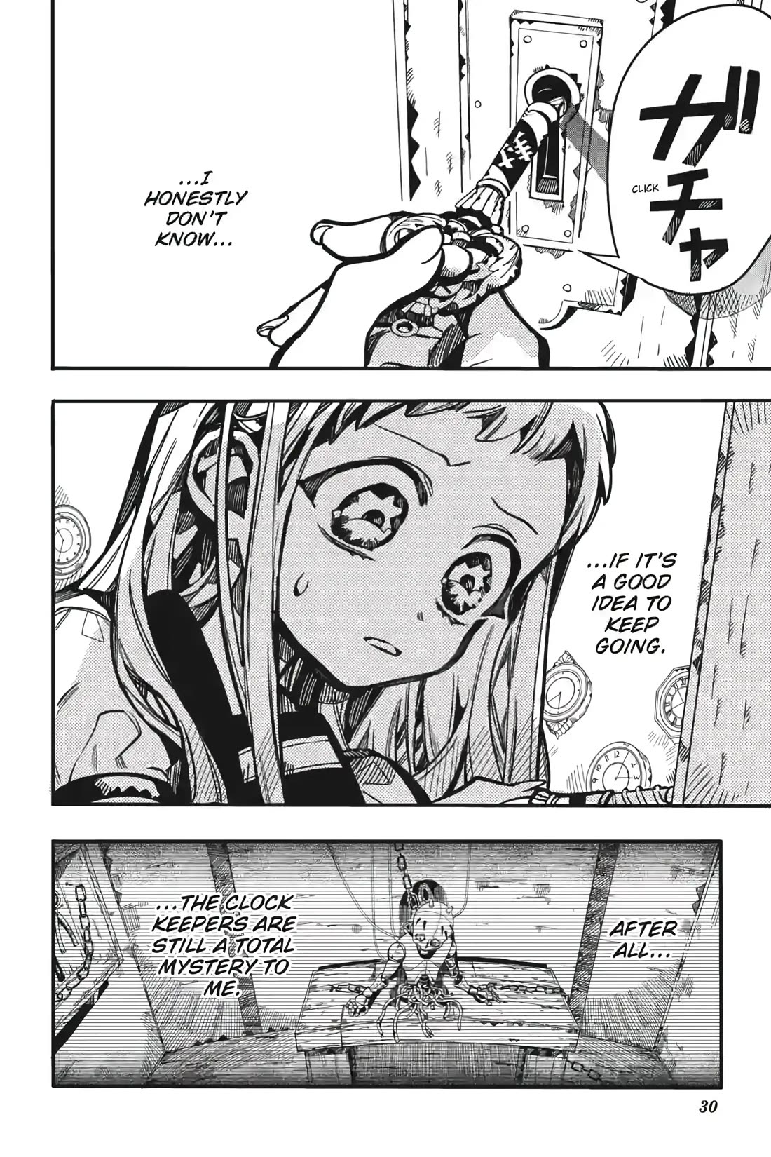 Jibaku Shounen Hanako-kun Chapter 124 page 30 - Chapter 124: A Snowy Town