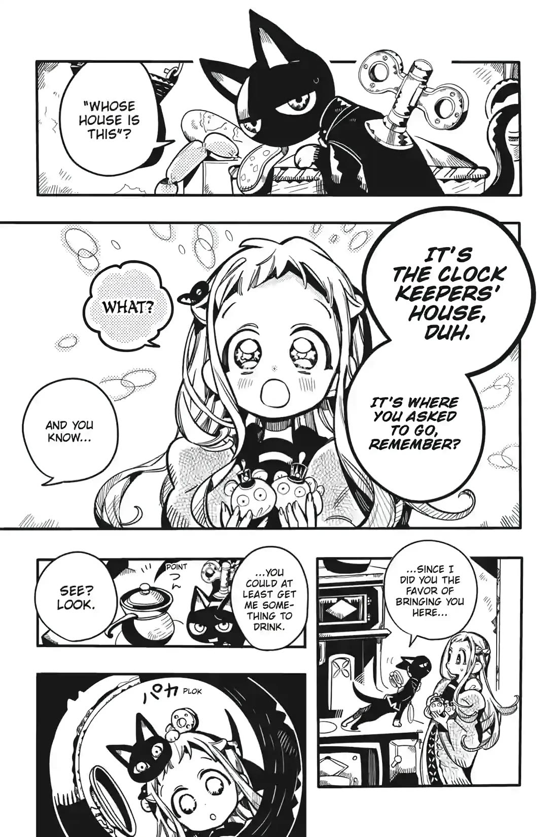 Jibaku Shounen Hanako-kun Chapter 124 page 9 - Chapter 124: A Snowy Town