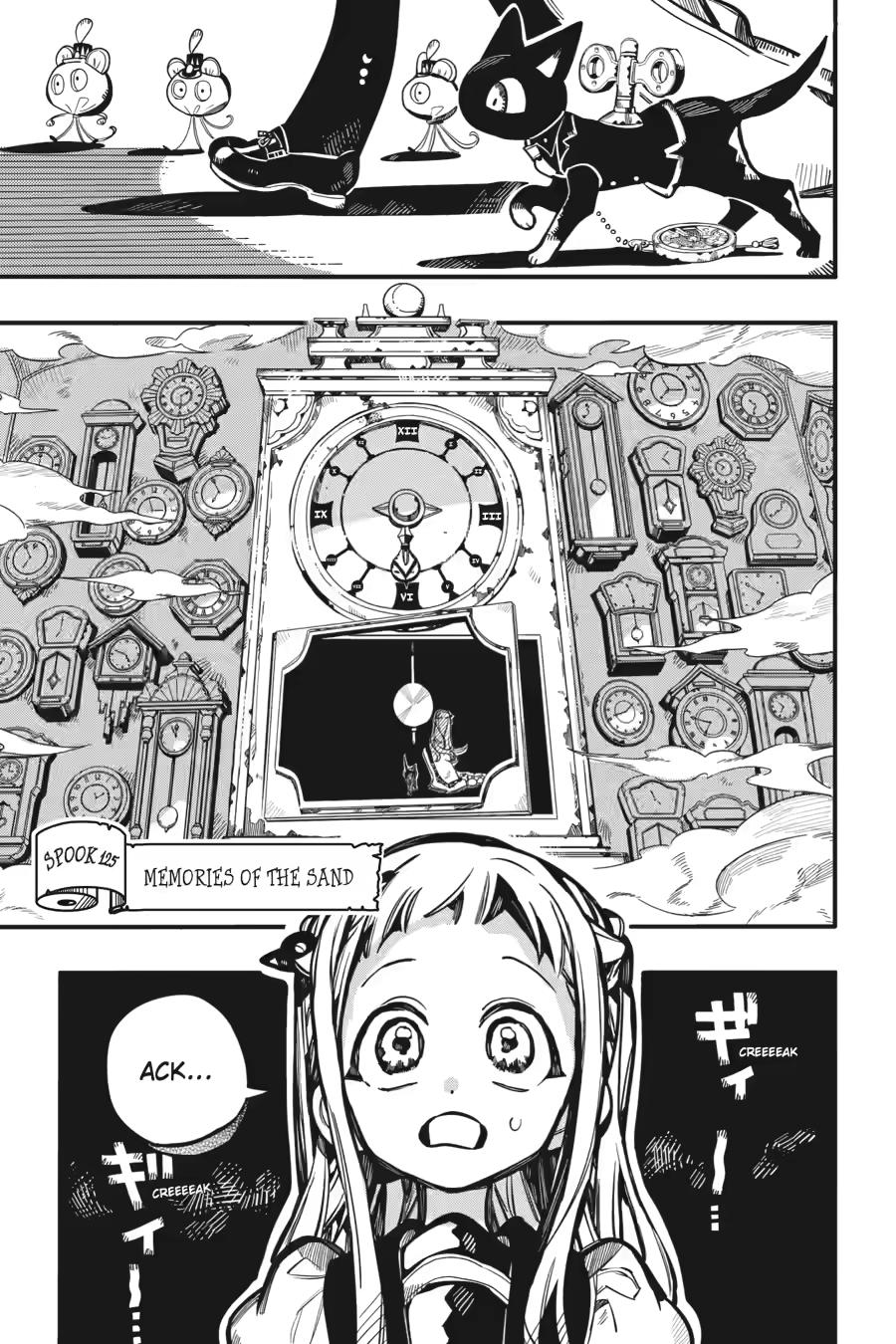 Jibaku Shounen Hanako-kun Chapter 125 page 1 - Chapter 125