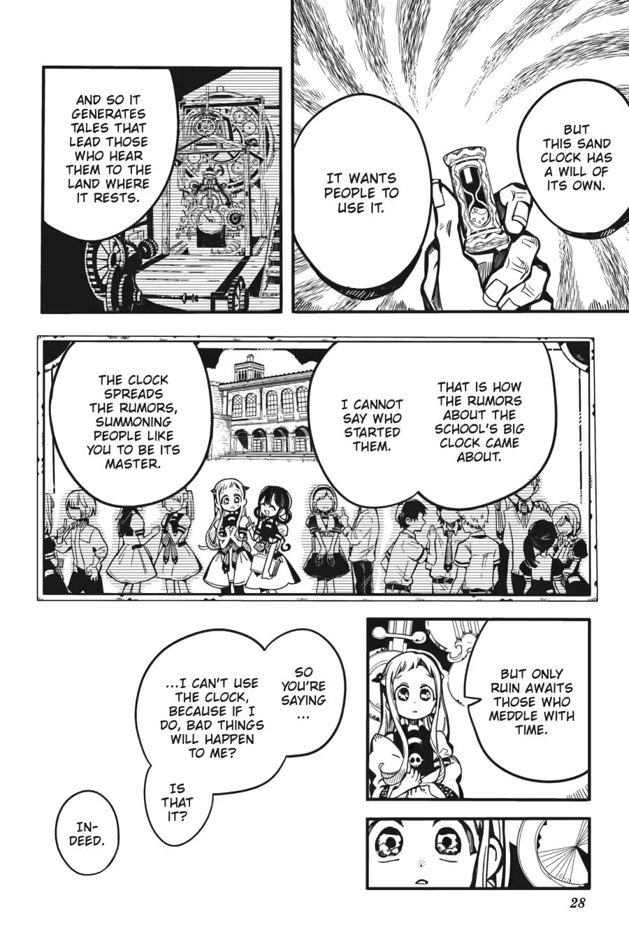 Jibaku Shounen Hanako-kun Chapter 125 page 27 - Chapter 125