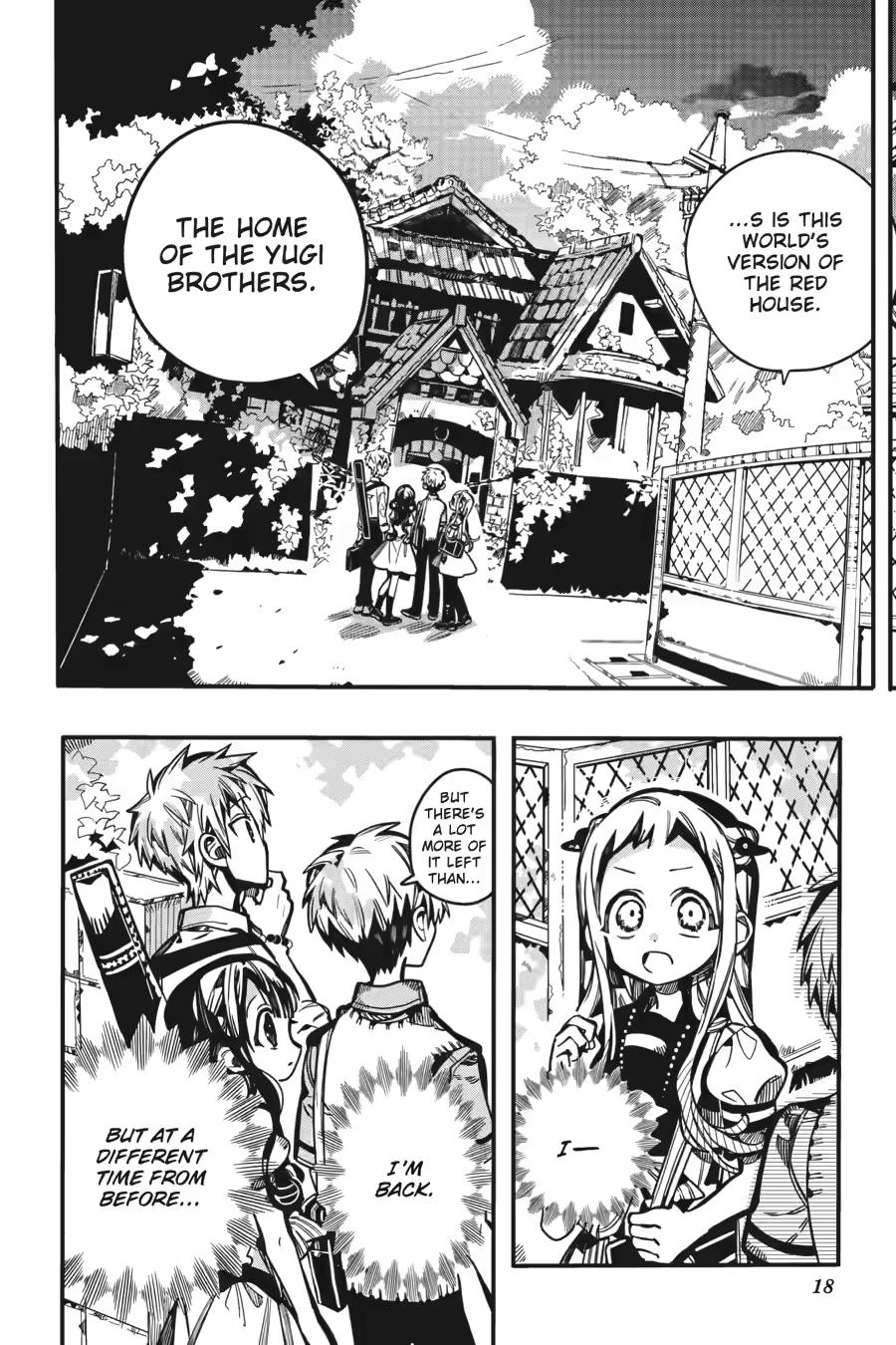 Jibaku Shounen Hanako-kun Chapter 126 page 18 - Chapter 126