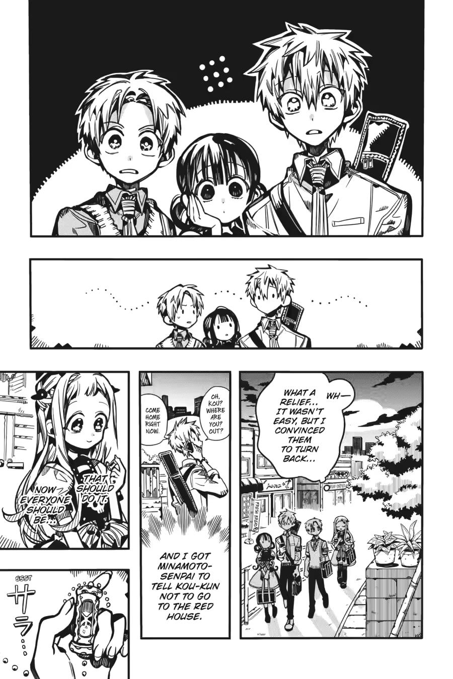 Jibaku Shounen Hanako-kun Chapter 126 page 21 - Chapter 126