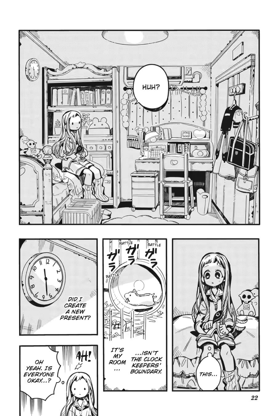 Jibaku Shounen Hanako-kun Chapter 126 page 22 - Chapter 126