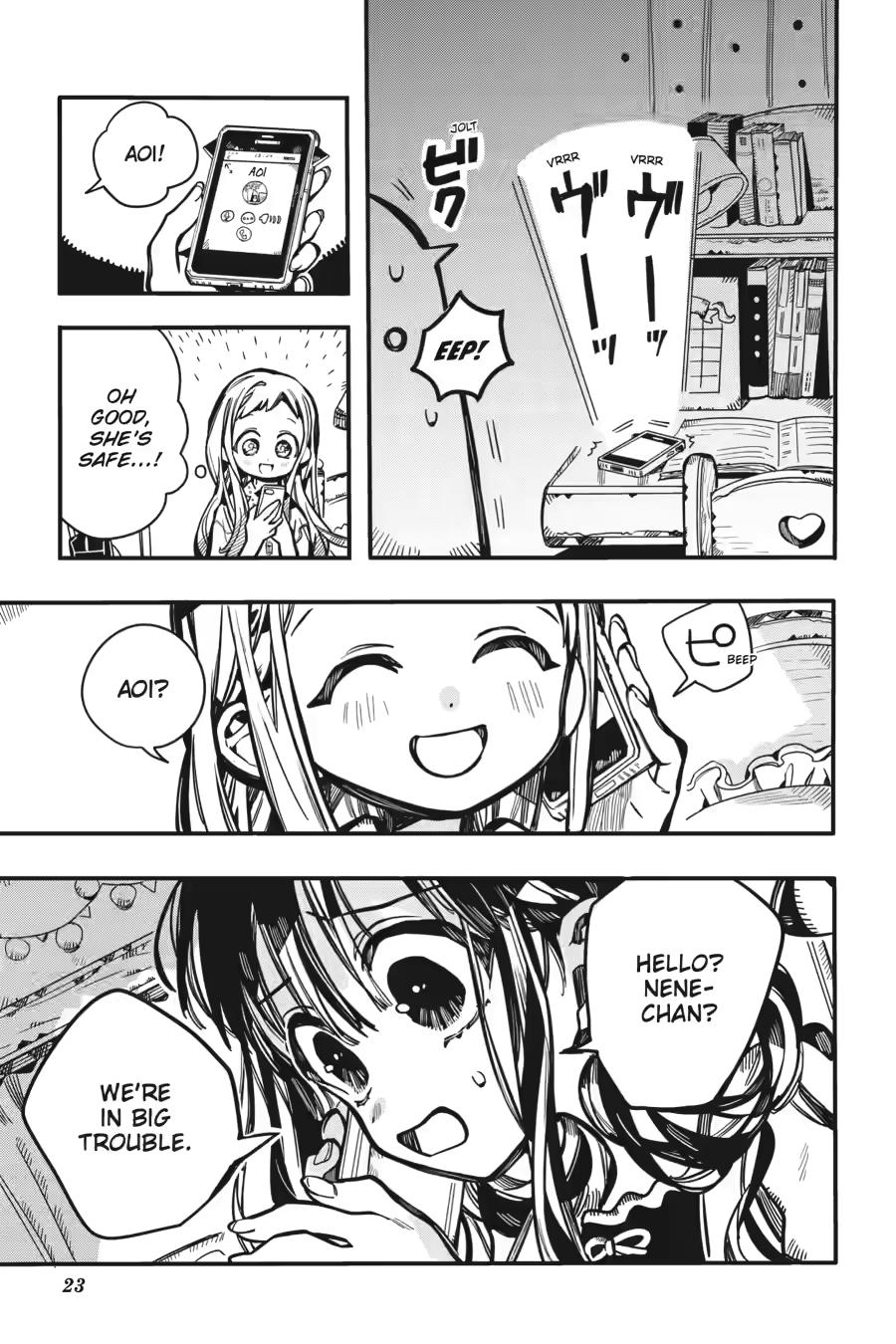 Jibaku Shounen Hanako-kun Chapter 126 page 23 - Chapter 126