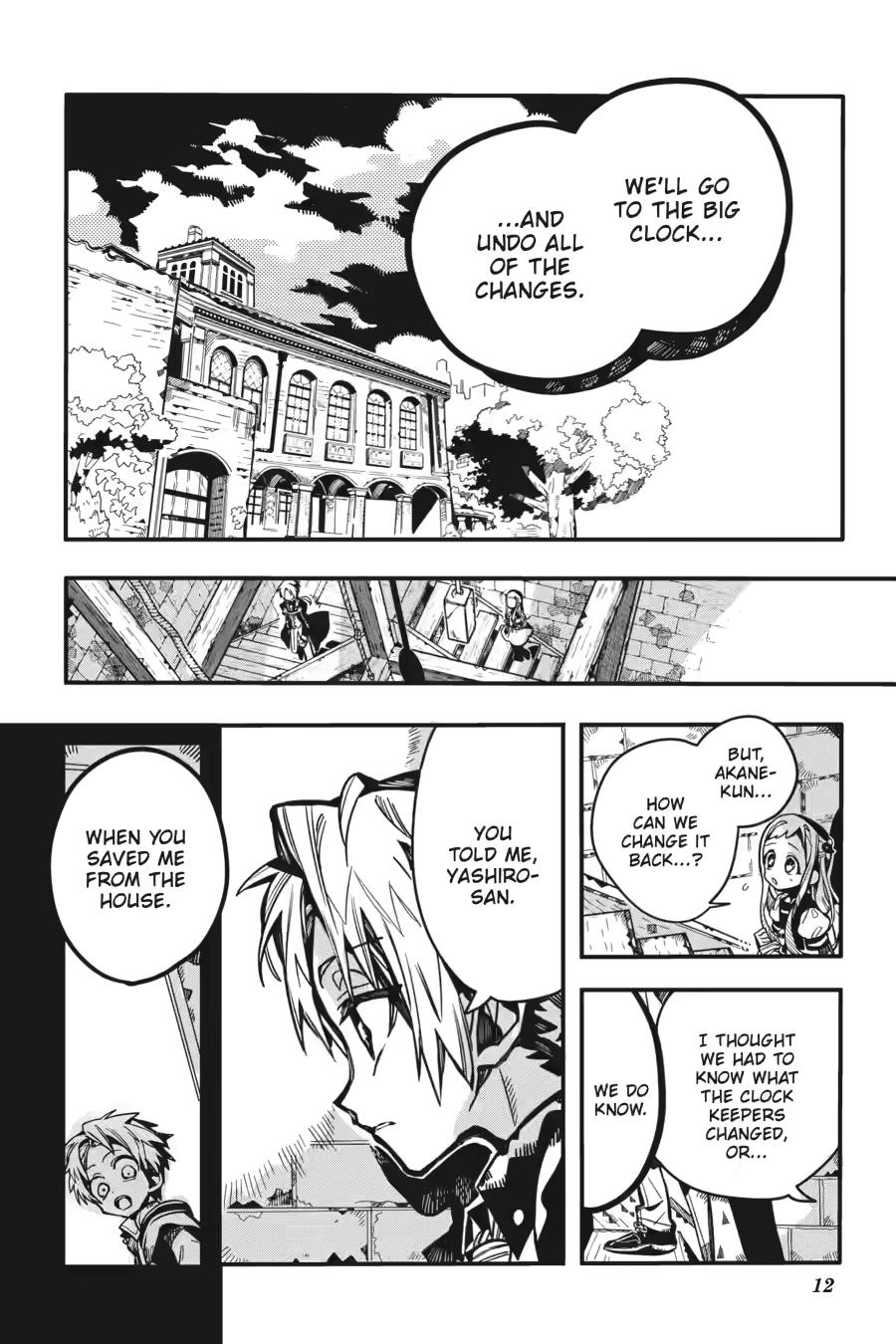 Jibaku Shounen Hanako-kun Chapter 127 page 12 - Chapter 127