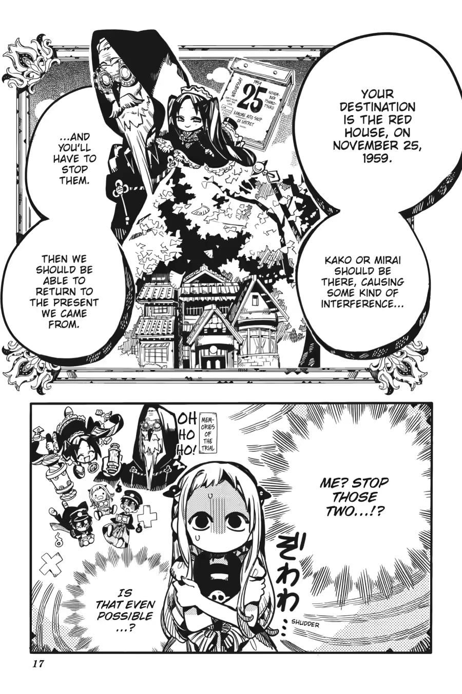 Jibaku Shounen Hanako-kun Chapter 127 page 17 - Chapter 127