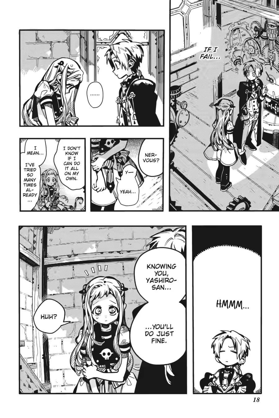 Jibaku Shounen Hanako-kun Chapter 127 page 18 - Chapter 127