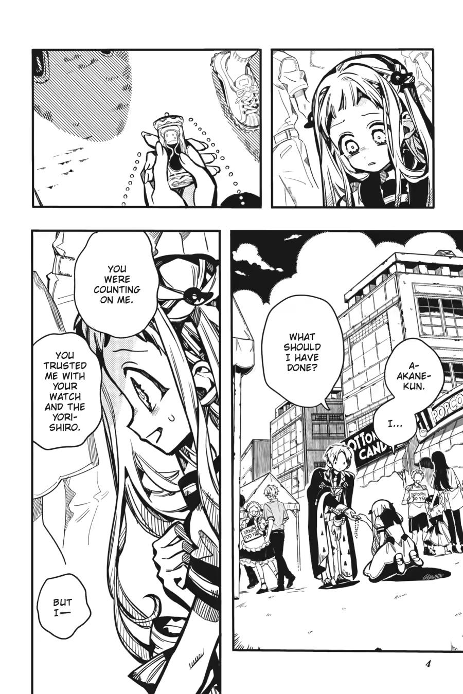 Jibaku Shounen Hanako-kun Chapter 127 page 4 - Chapter 127