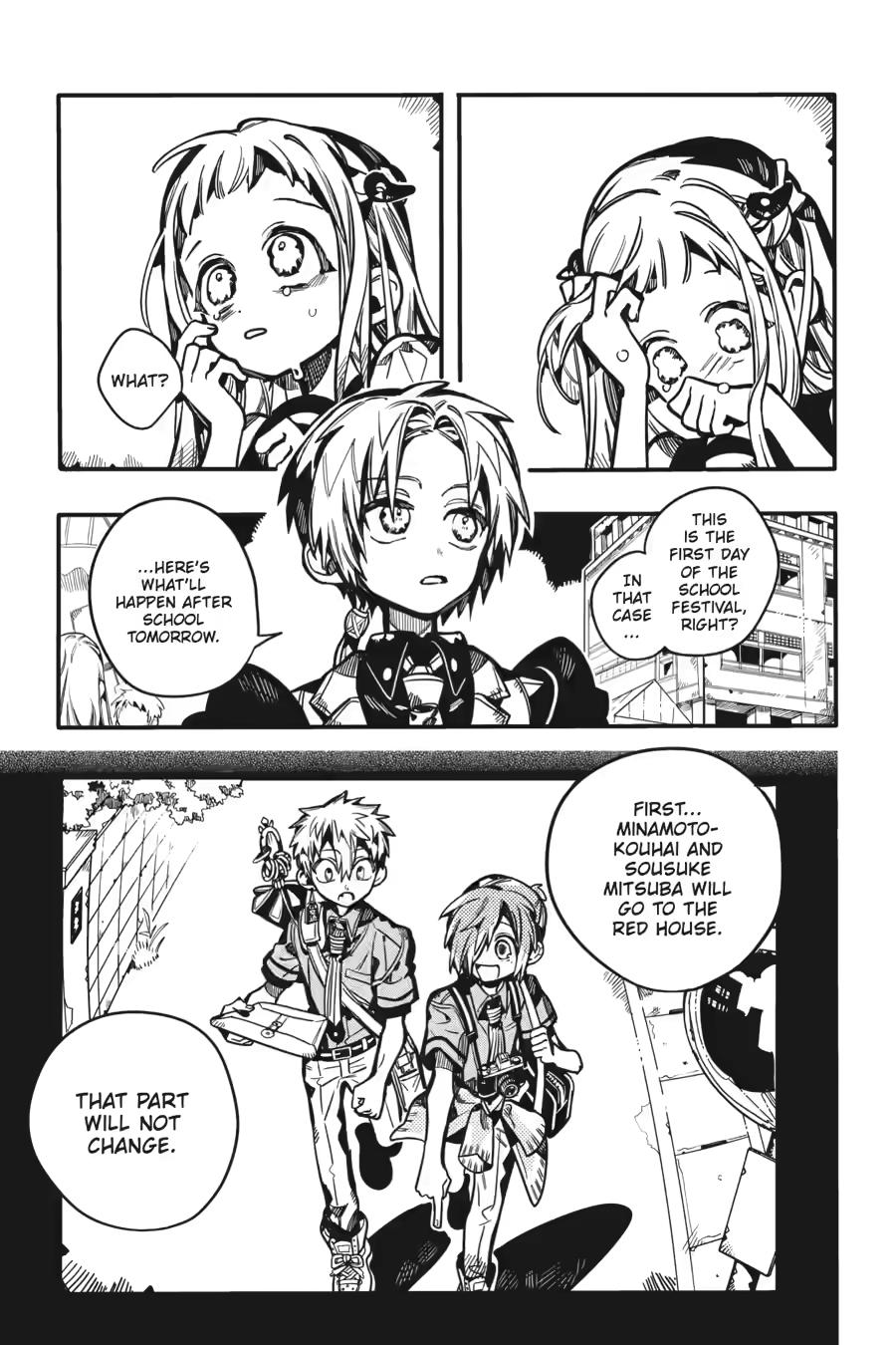 Jibaku Shounen Hanako-kun Chapter 127 page 7 - Chapter 127