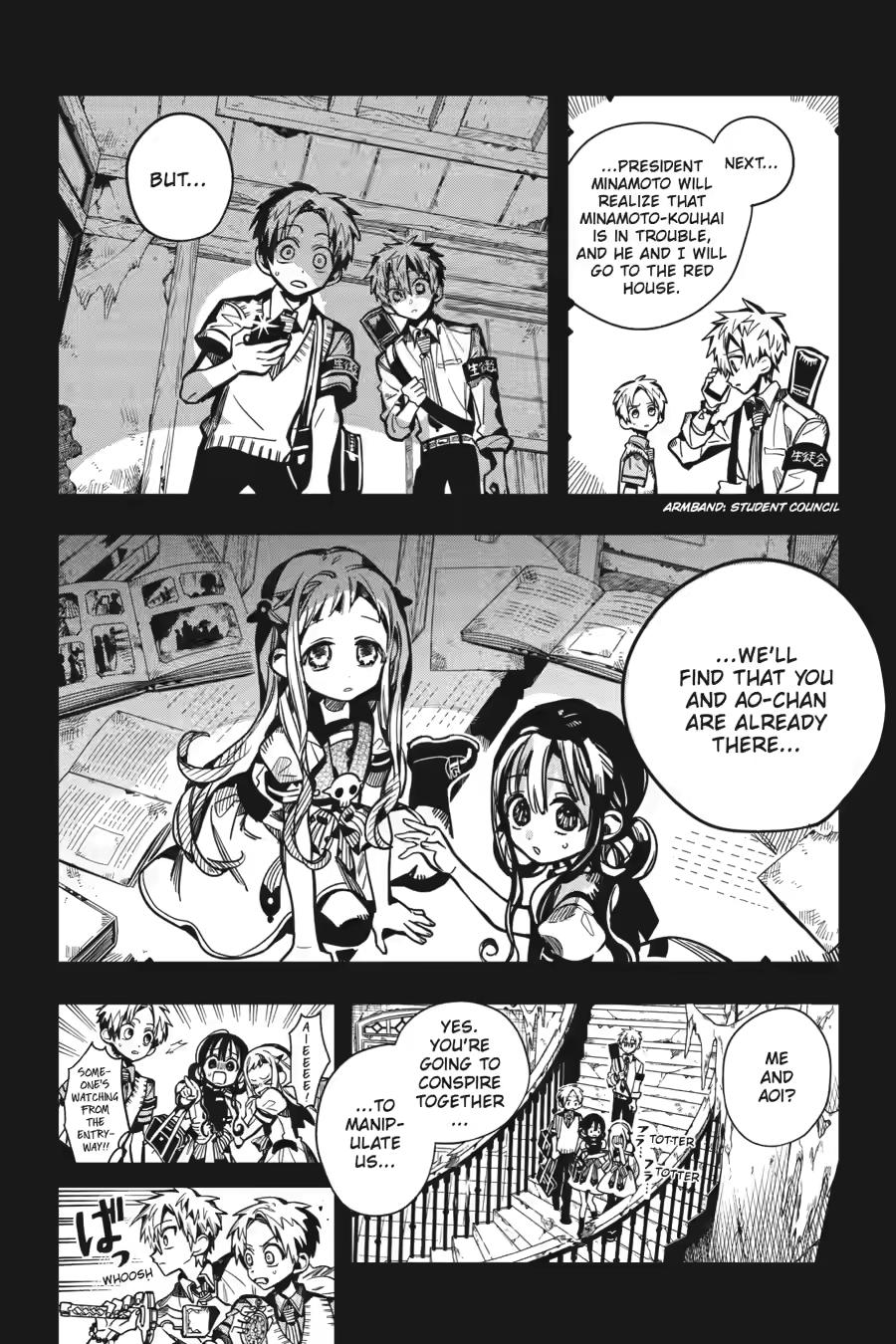 Jibaku Shounen Hanako-kun Chapter 127 page 8 - Chapter 127