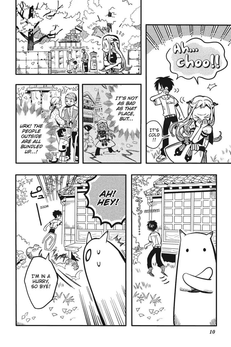 Jibaku Shounen Hanako-kun Chapter 128 page 10 - Chapter 128