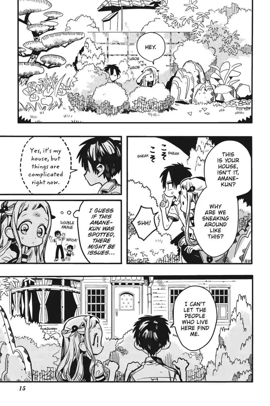 Jibaku Shounen Hanako-kun Chapter 128 page 15 - Chapter 128