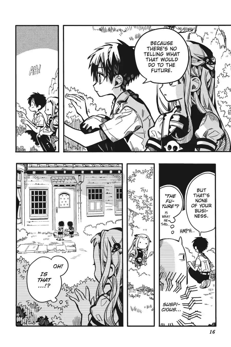 Jibaku Shounen Hanako-kun Chapter 128 page 16 - Chapter 128