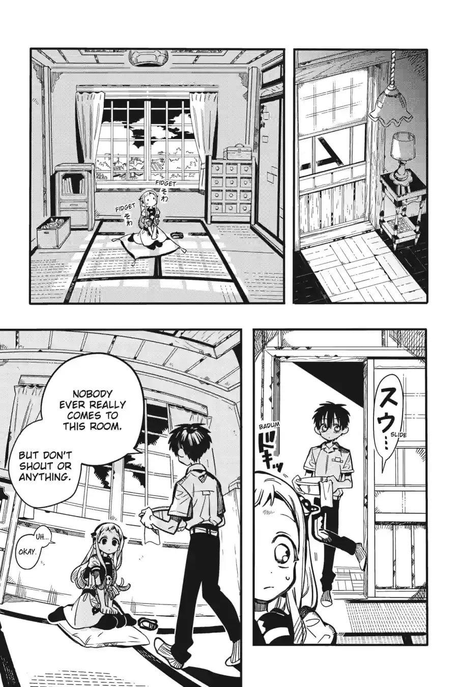 Jibaku Shounen Hanako-kun Chapter 128 page 21 - Chapter 128