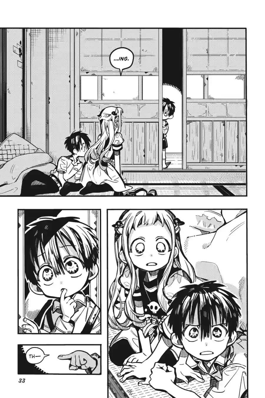 Jibaku Shounen Hanako-kun Chapter 128 page 33 - Chapter 128