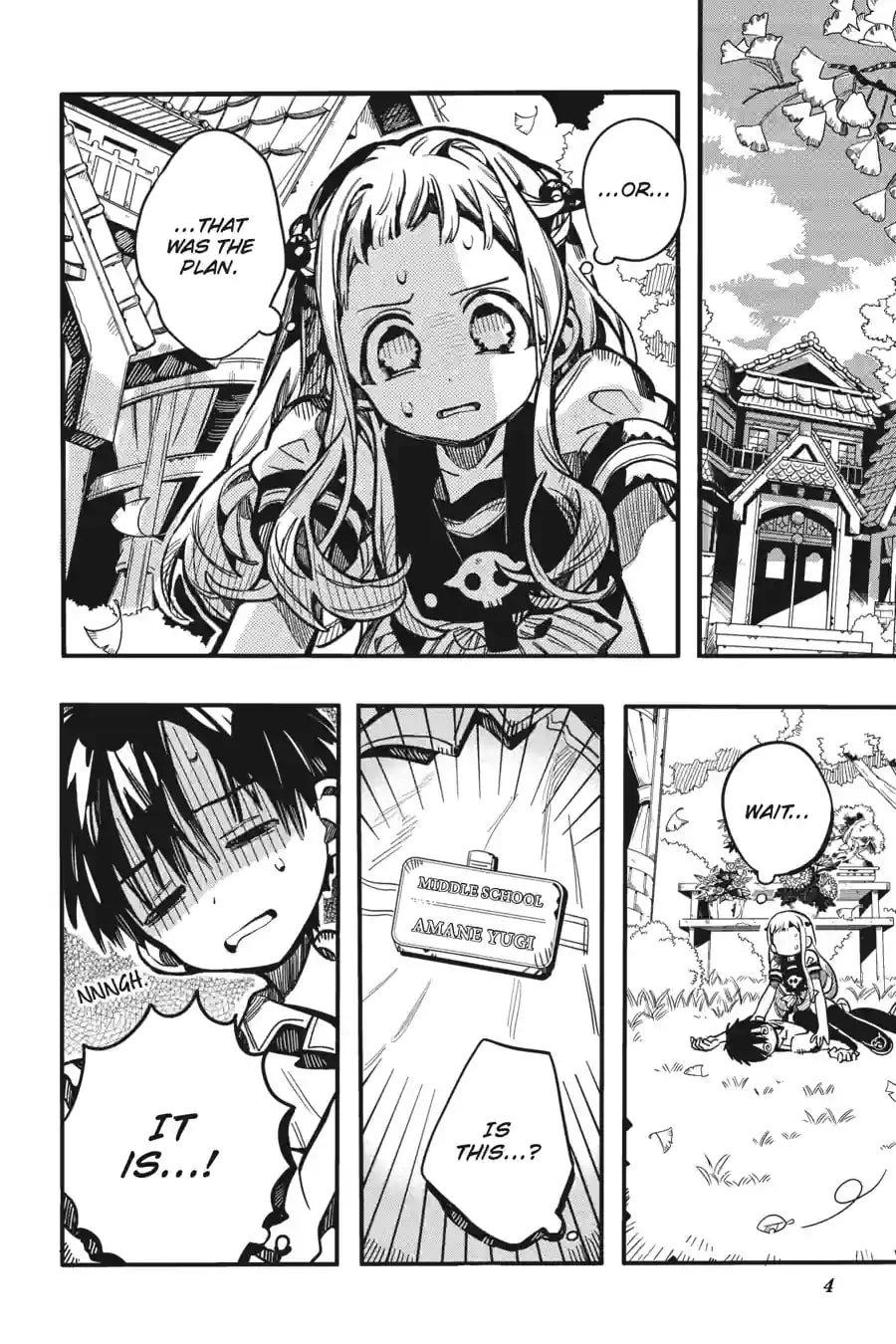 Jibaku Shounen Hanako-kun Chapter 128 page 4 - Chapter 128