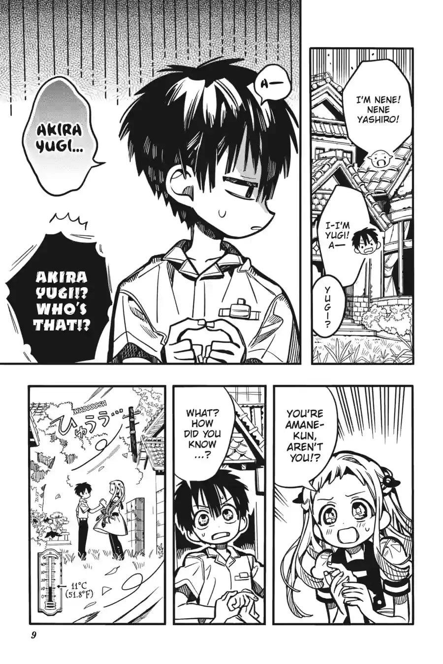 Jibaku Shounen Hanako-kun Chapter 128 page 9 - Chapter 128