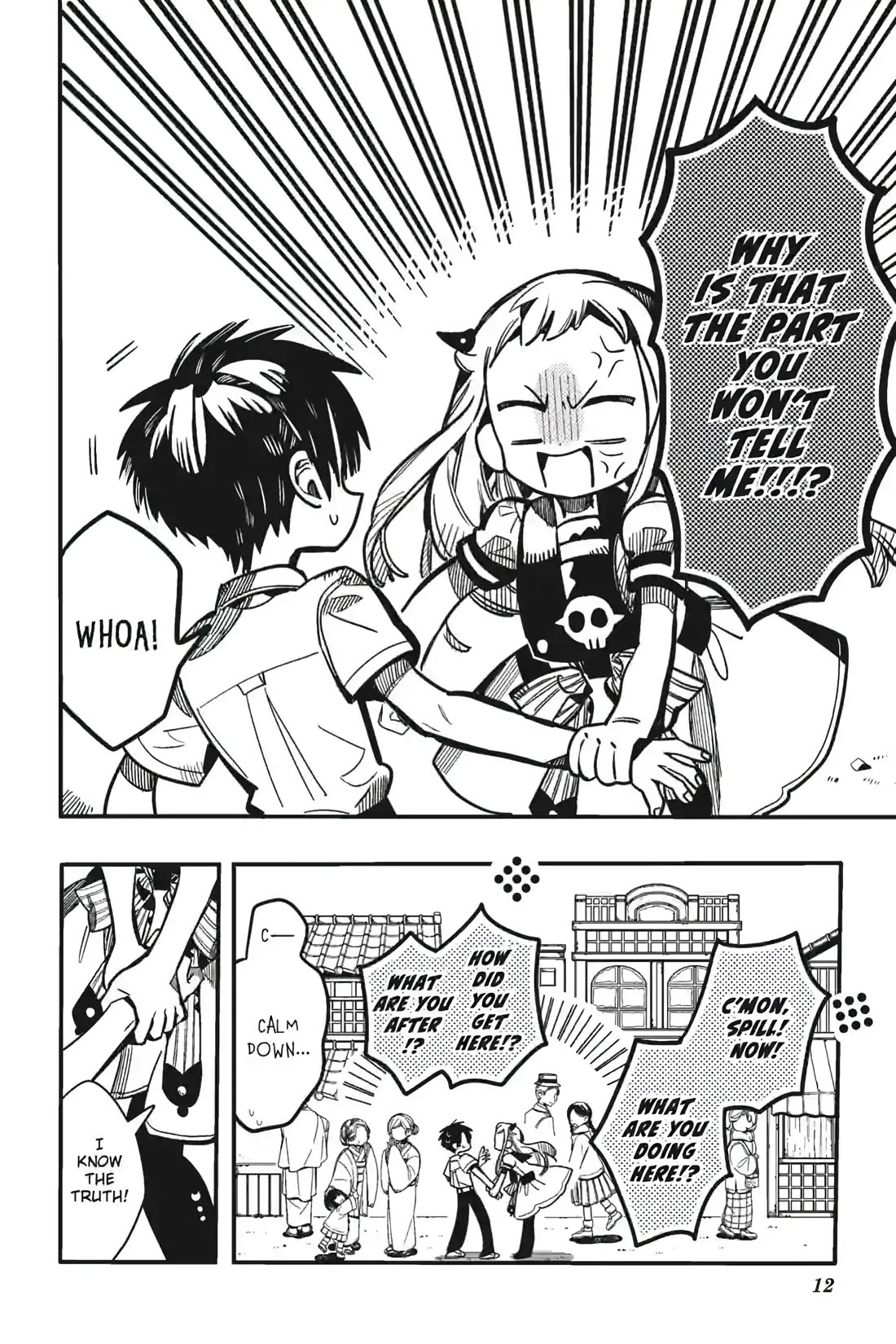 Jibaku Shounen Hanako-kun Chapter 129 page 12 - Chapter 129: Chance Encounter (Part 2)