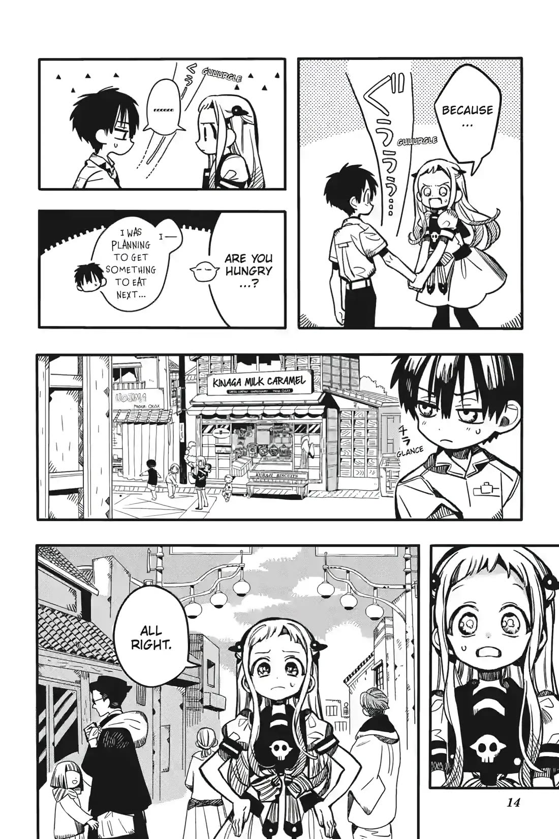 Jibaku Shounen Hanako-kun Chapter 129 page 14 - Chapter 129: Chance Encounter (Part 2)