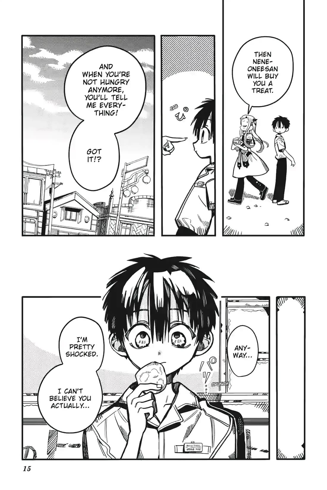 Jibaku Shounen Hanako-kun Chapter 129 page 15 - Chapter 129: Chance Encounter (Part 2)
