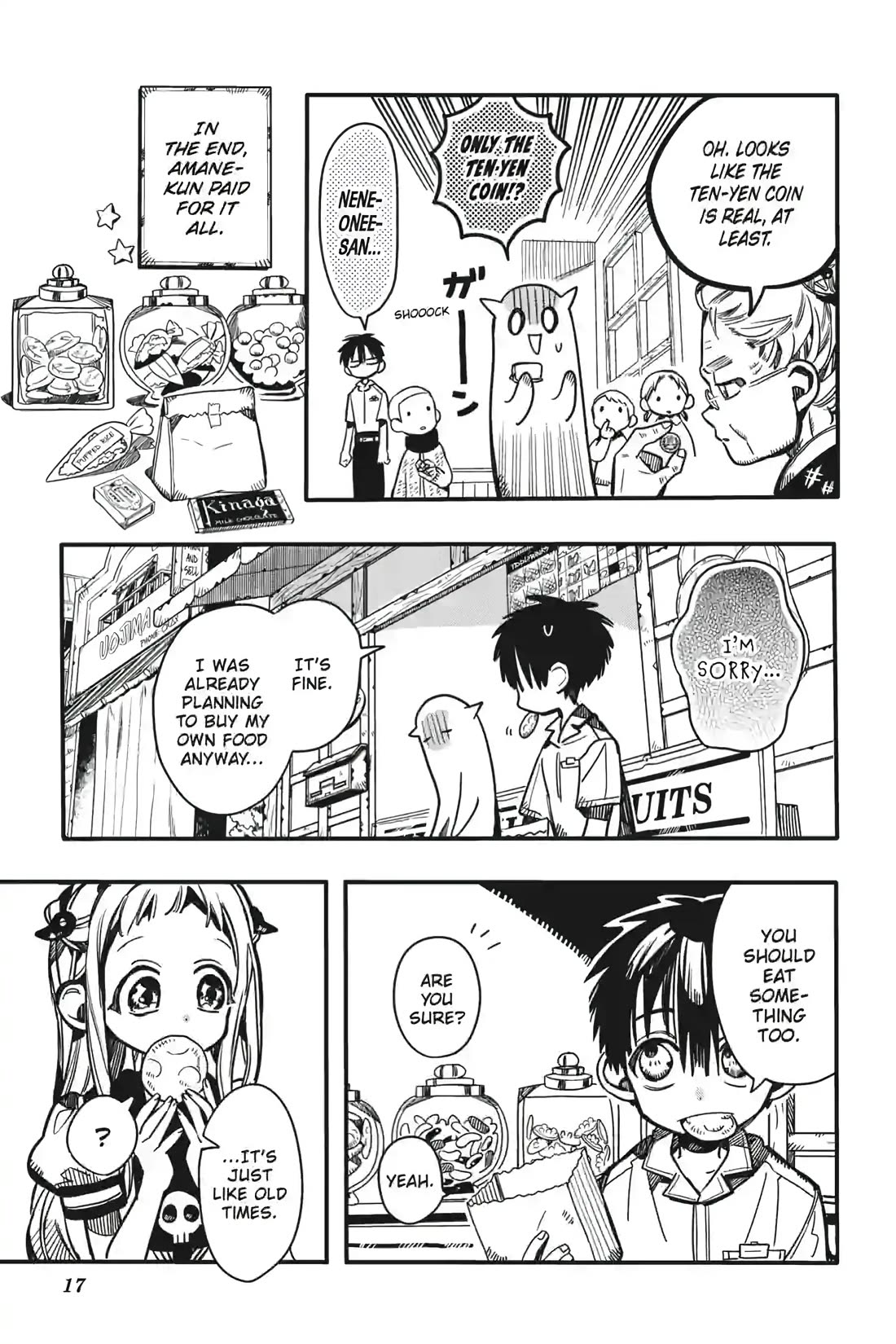 Jibaku Shounen Hanako-kun Chapter 129 page 17 - Chapter 129: Chance Encounter (Part 2)