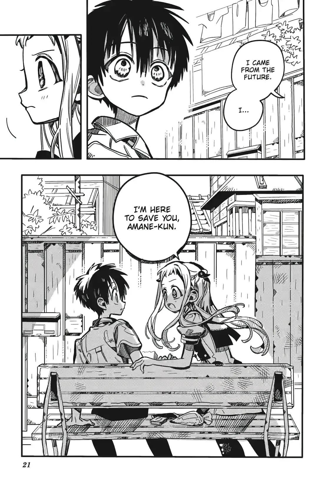 Jibaku Shounen Hanako-kun Chapter 129 page 21 - Chapter 129: Chance Encounter (Part 2)