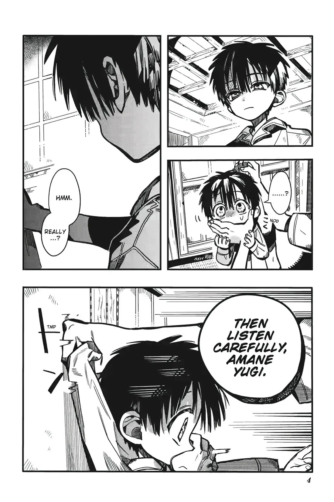 Jibaku Shounen Hanako-kun Chapter 129 page 4 - Chapter 129: Chance Encounter (Part 2)