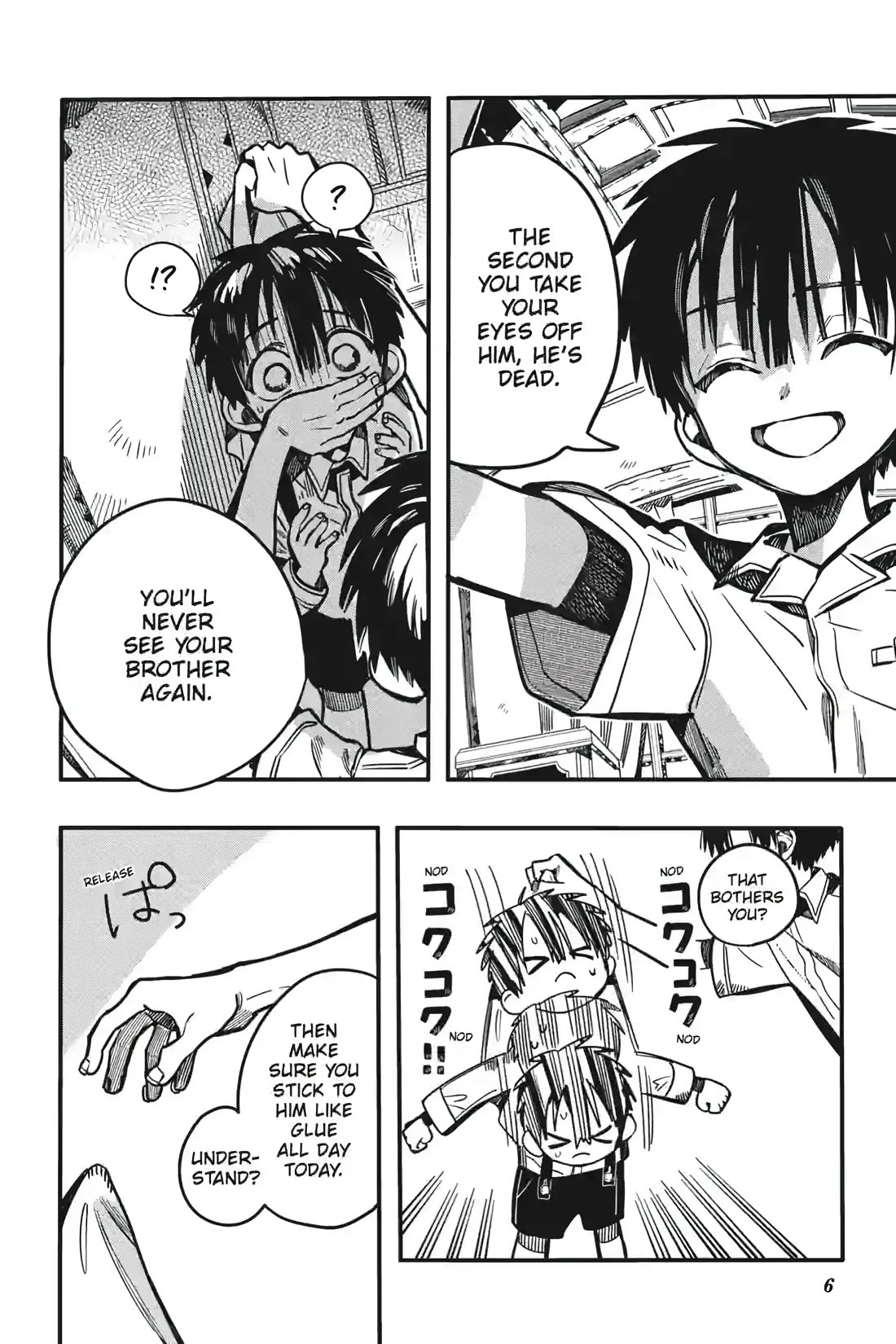 Jibaku Shounen Hanako-kun Chapter 129 page 6 - Chapter 129: Chance Encounter (Part 2)