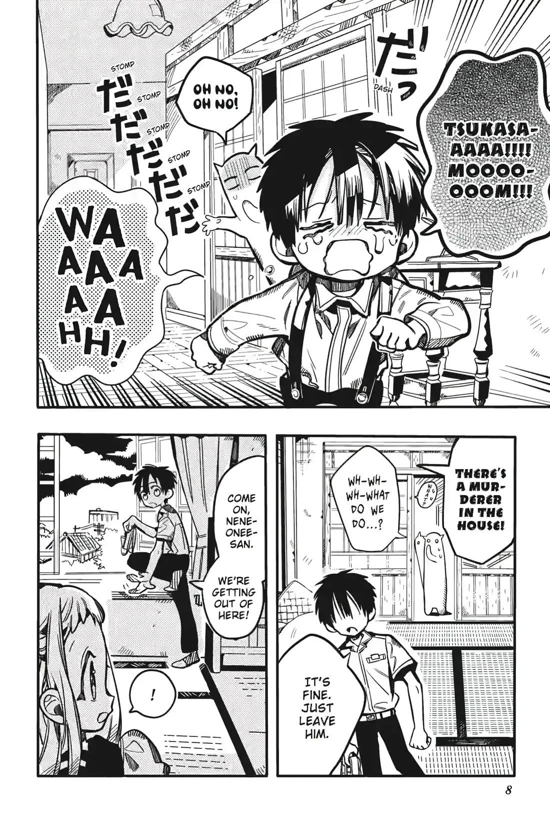 Jibaku Shounen Hanako-kun Chapter 129 page 8 - Chapter 129: Chance Encounter (Part 2)
